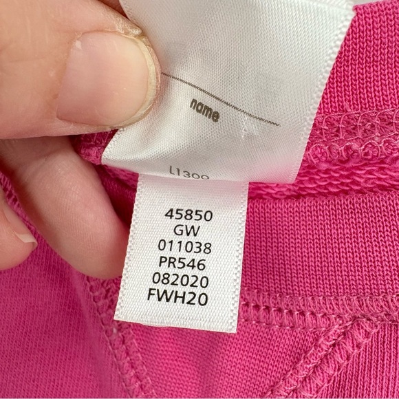 Hanna Andersson Pink Crew Neck Pullover Sweatshirt Girls 12 - Picture 3 of 4